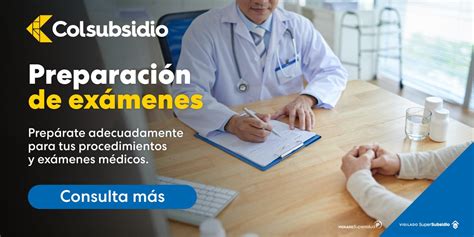 colsubsidio sacar citas|Colsubsidio Exámenes y Procedimientos Médicos